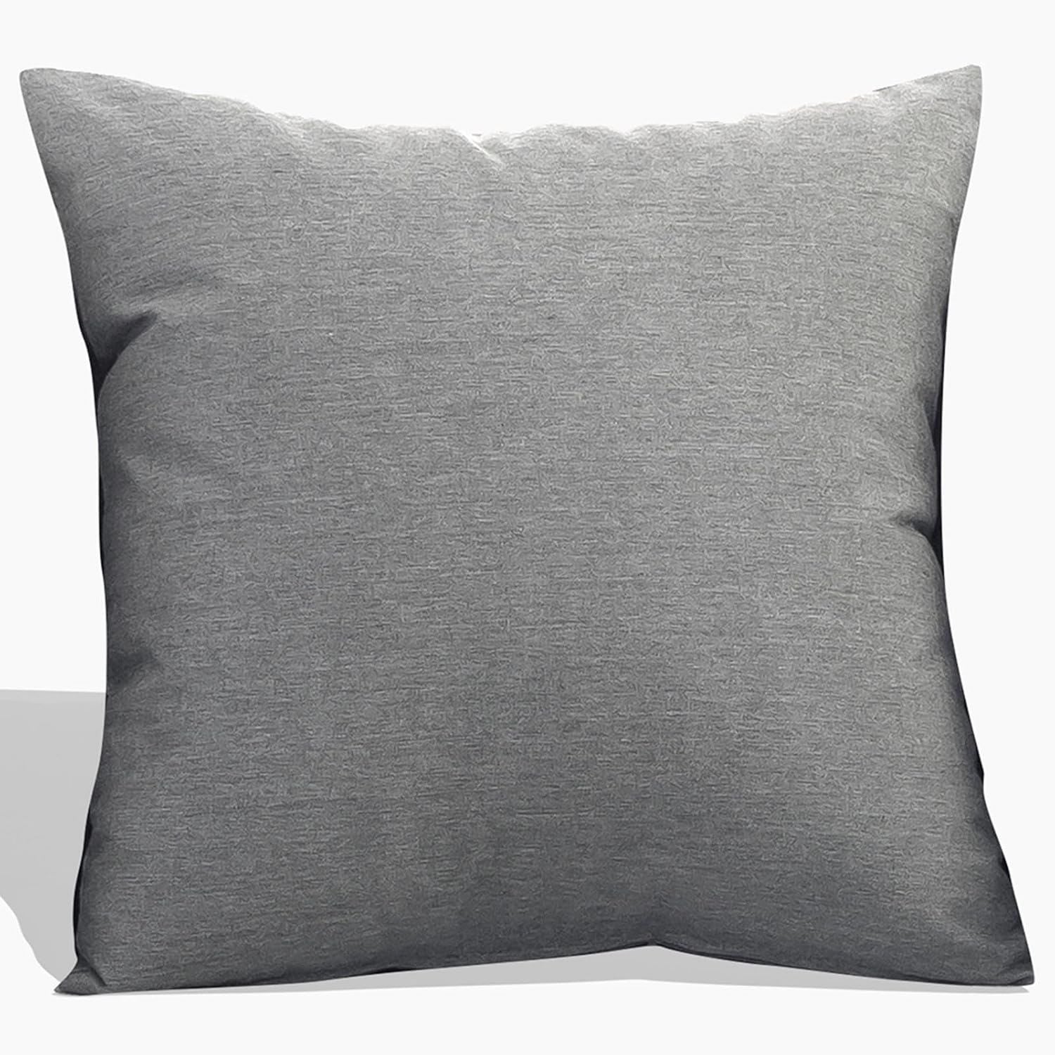 Hochwertige IDIMEX Kissen geeignet fuer Gartensofa Amalfi dunkelgrau aus Sunbrella ausgestattet mit Polyesterfuellung ideal als Rueckenkissen fuer Gartensofa oder Balkonkissen fuer zubehoer Variante 69
